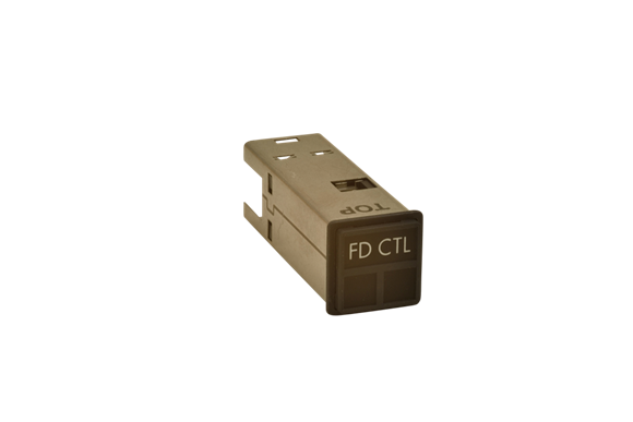 Picture of Korry® 389 LED-Illuminated 5/8-Inch Switch [6-pin]